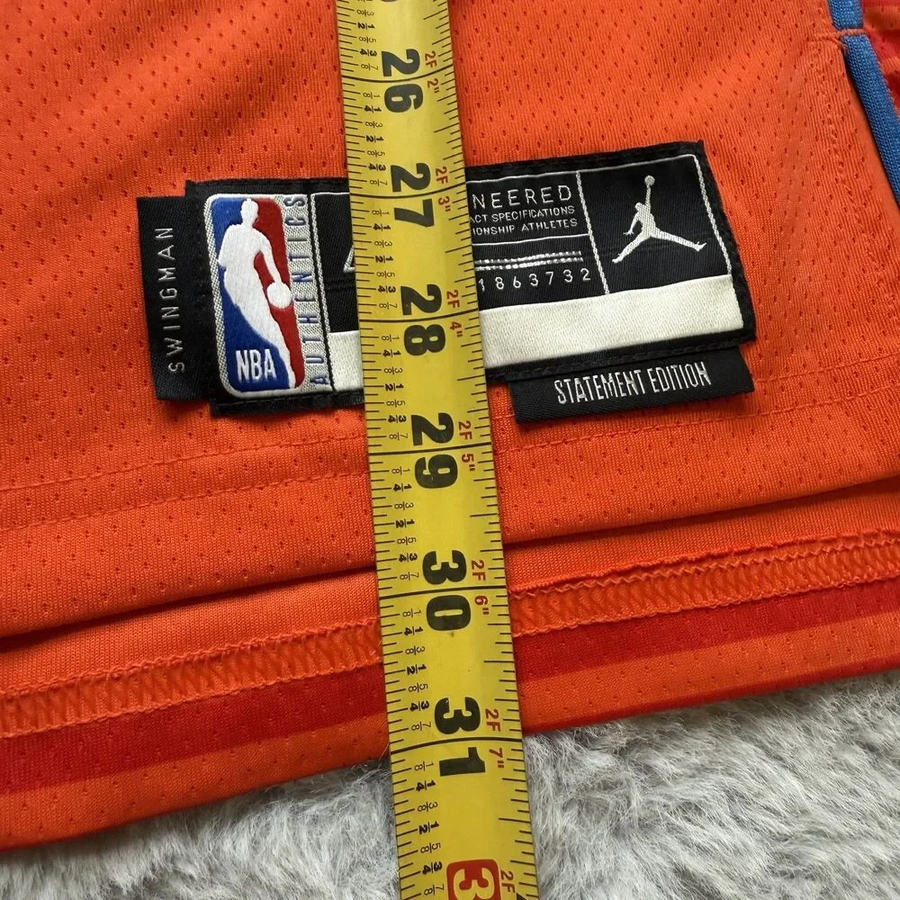 JORDAN SWINGMAN NBA OKLAHOMA CITY THUNDER SHAI GILGEOUS-ALEXANDER JERSEY SZ 44
